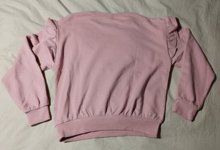 Sudadera rosa Benetton 