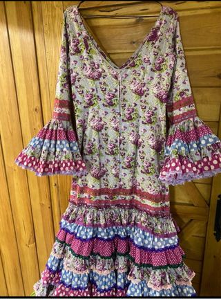Traje flamenca colores