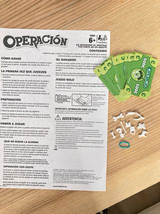 Juego de mesa Operación