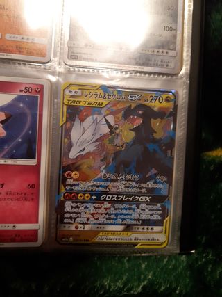 reshiram e zekrom giapponese carta