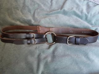 Cinturon piel legítima 85cm