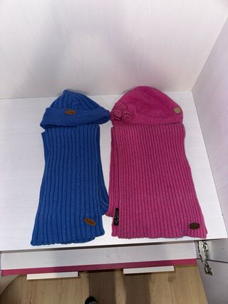Conjuntos gorro y bufanda  Trasluz