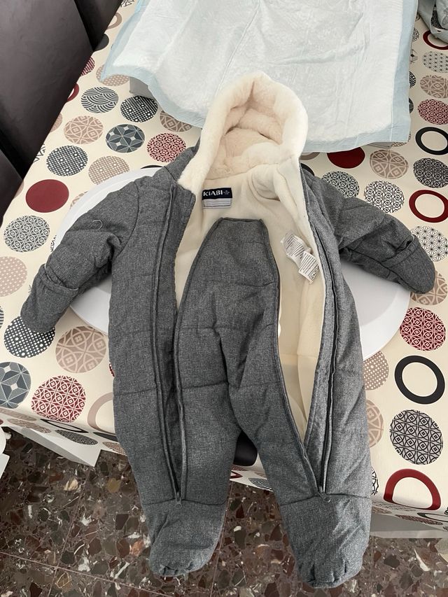 Abrigo mono bebé 3 meses