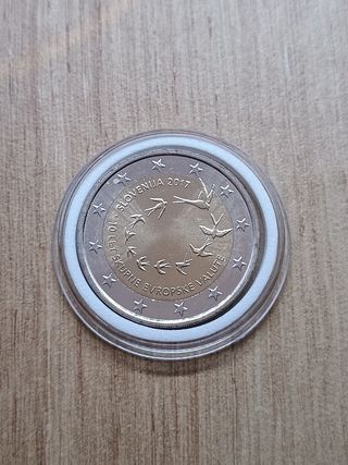 2e comm Slovenia 2017. 10 anni nell'Euro
