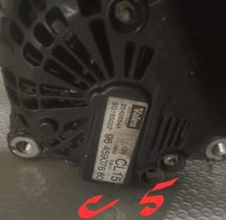 Alternador Citroën C5 2.2 Hdi