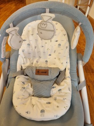 Hamaca bebe Jane Fold azul