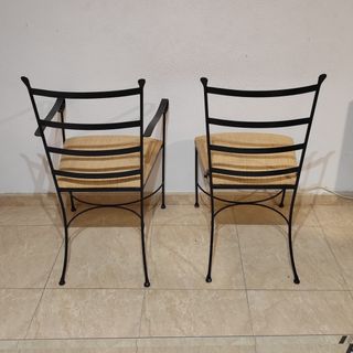 Pack Set juego de Mesa y Sillas de forja