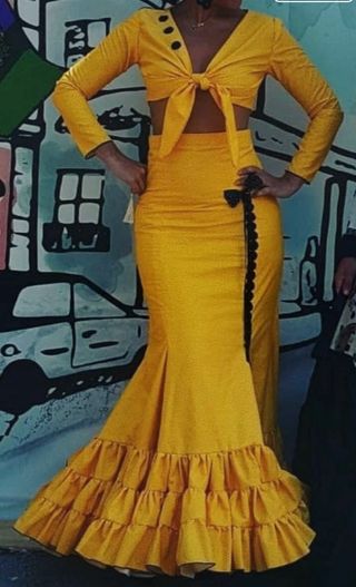 Traje flamenca moderna torera