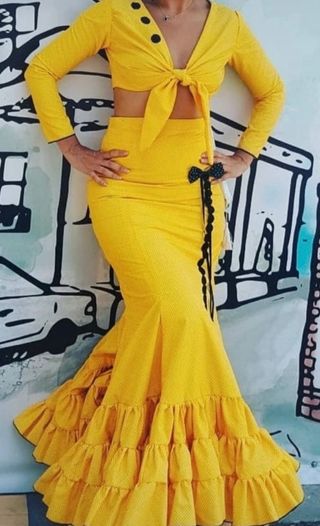 Traje flamenca moderna torera