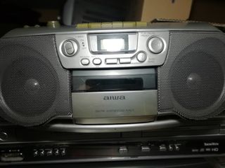 Radio casete con cd 