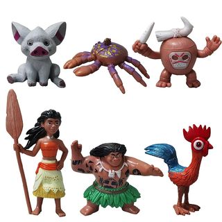 10 figuras de Moana para mona de pascua