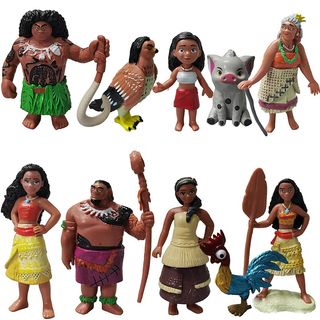 10 figuras de Moana para mona de pascua