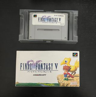 Final Fantasy V SNES NTSC-J
