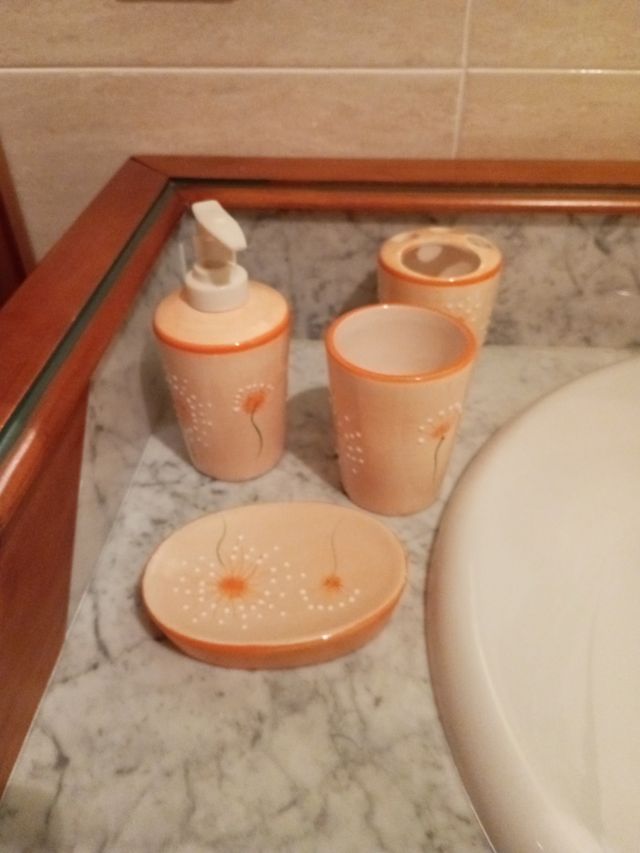 Liquidación!!Conjunto baño cerámica rustico