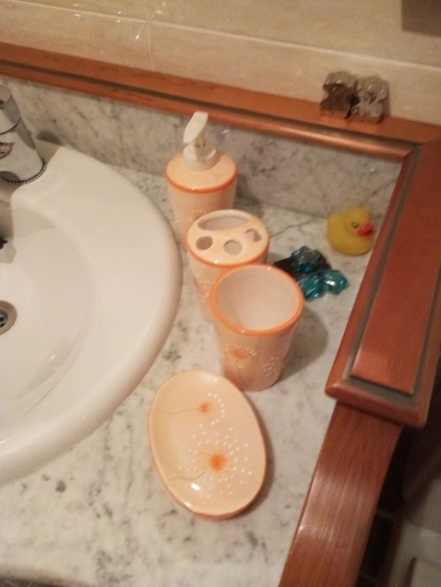 Liquidación!!Conjunto baño cerámica rustico