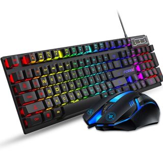Teclado + Raton FV-Q305S Gaming para PC, portátil