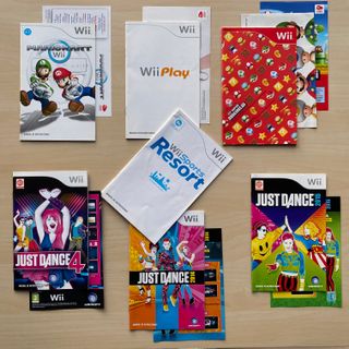 Manuales Juegos Nintendo Wii
