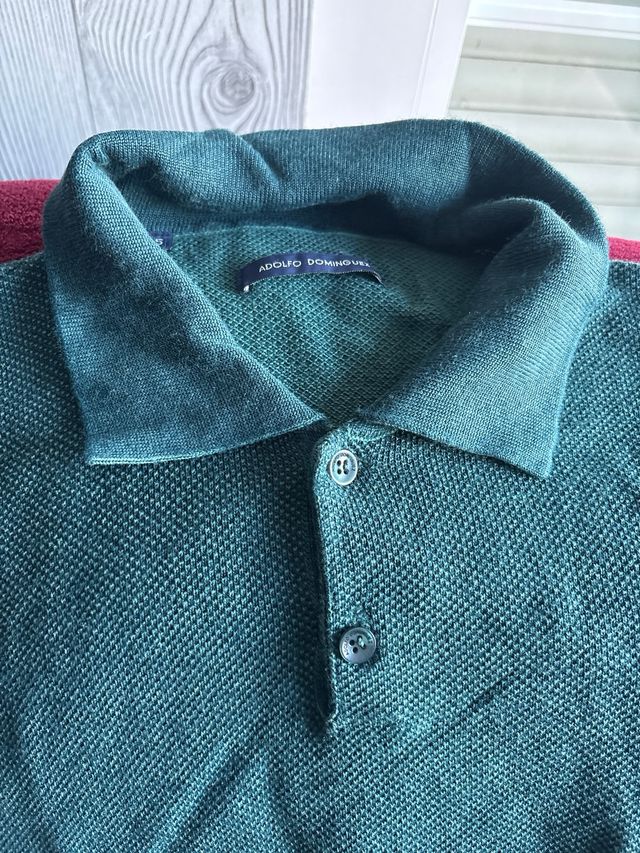 Polo adolfo dominguez hombre talla 5 L