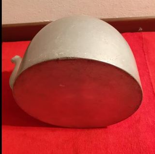 Antico bollitore in alluminio marca 'CANE' Italy