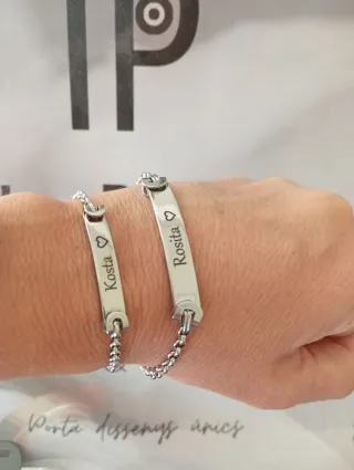 2 Pulseras TU Y YO Personalizadas