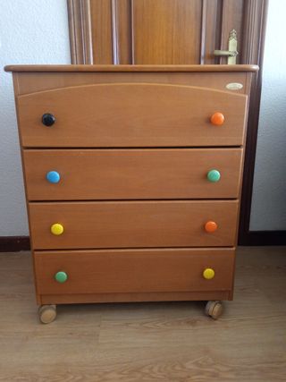 Cassettiera, fasciatoio