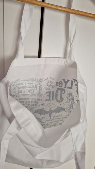 Bolsa Tote Bag de lona Alas de Sangre