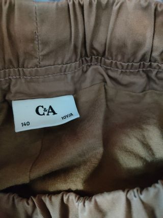 Pantalone cargo imbottito 10 anni