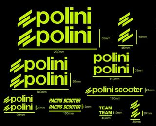 pegatinas logos POLINI