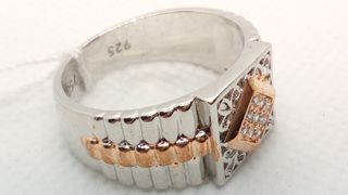 Anillo Imperial Bicolor - Talla 10.5 USA