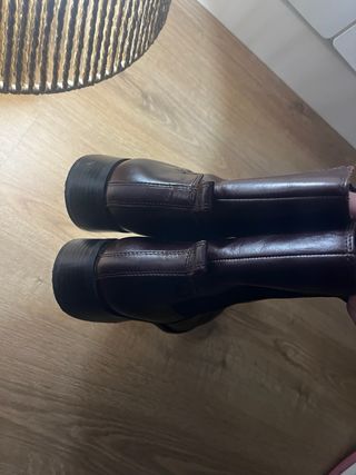 Botas de piel de Mango