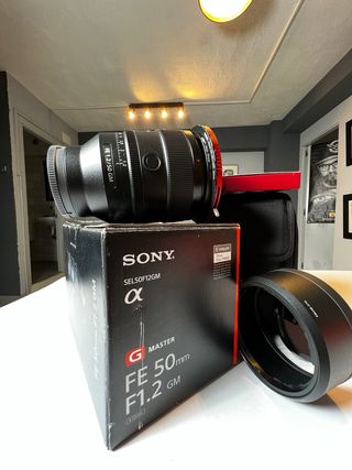 Objetivo sony 