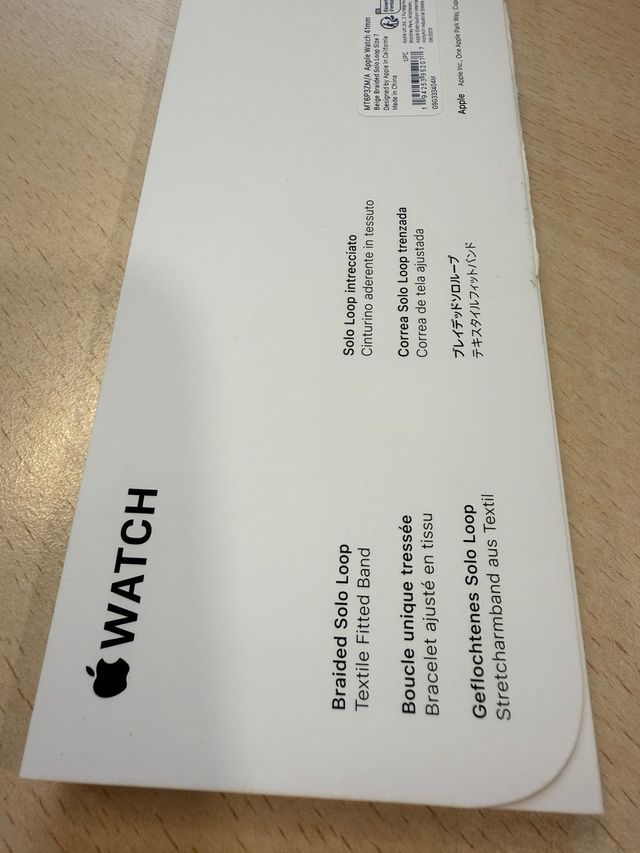 Correa Apple Watch Solo Loop trenzada
