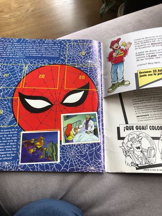 Album cromos Spider Man