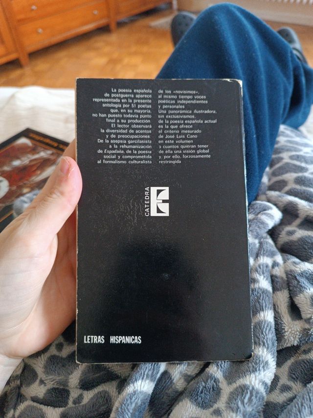 Libro Lírica española de hoy