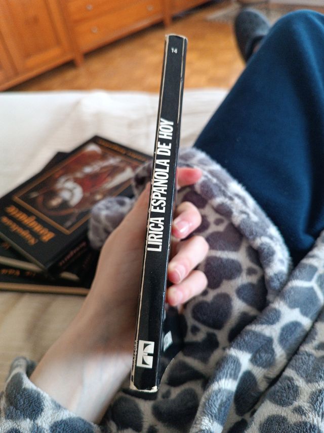 Libro Lírica española de hoy