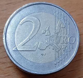 2 Euros Bélgica 2005 Conmemorativa exceso materia