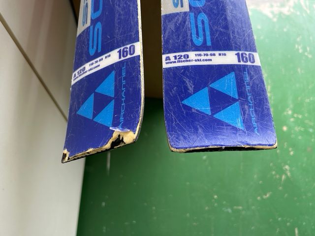 Esquis Fischer S200 160cm usados