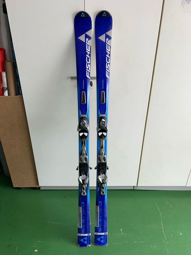 Esquis Fischer S200 160cm usados
