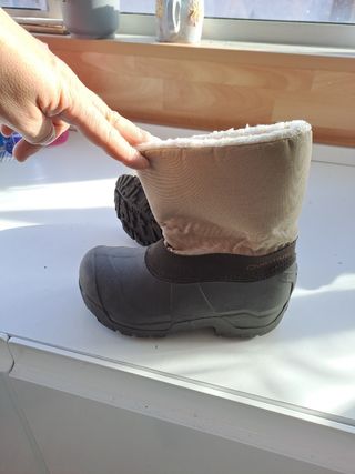 Botas nieve descanso niño niña