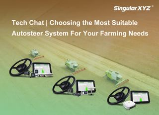 Gps autoguiado con RTK singular xyz