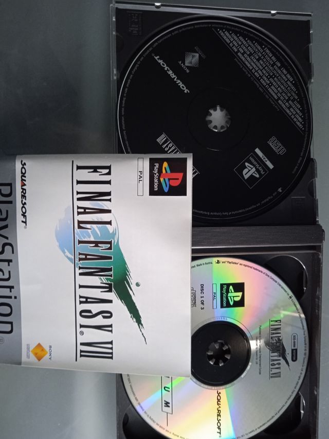 Juego Final Fantasy VII ps1 completo