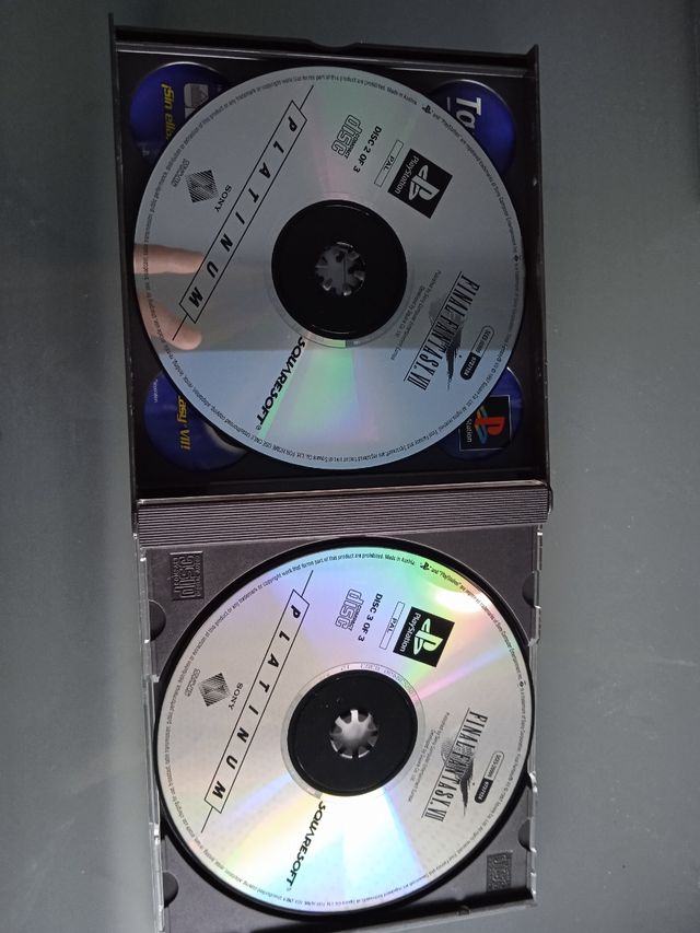 Juego Final Fantasy VII ps1 completo