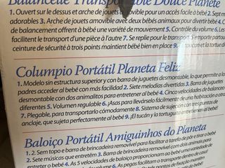 Columpio hamaca bebé