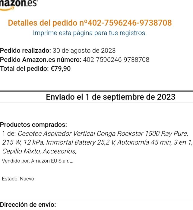 Aspiradora Cecotec RockStar