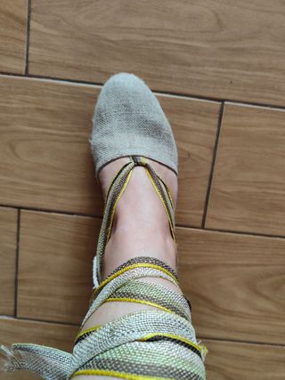 Alpargatas con cuña