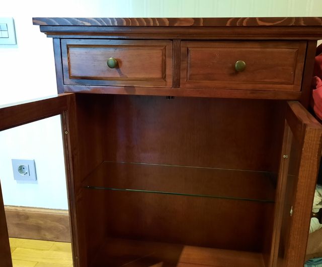 Mueble auxiliar vitrina