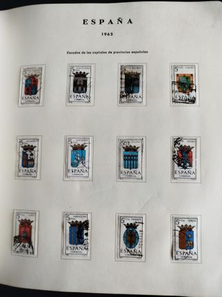 Colección sellos ESPAÑA (1965 - 1974)