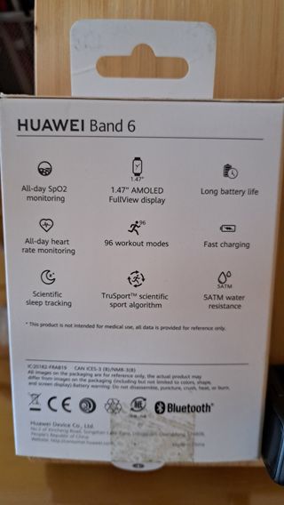 Huawei Band 6 Negro
