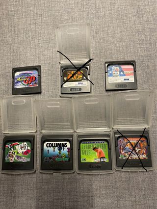 Juegos Sega Game Gear
