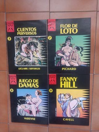 Lote de cómics para adultos